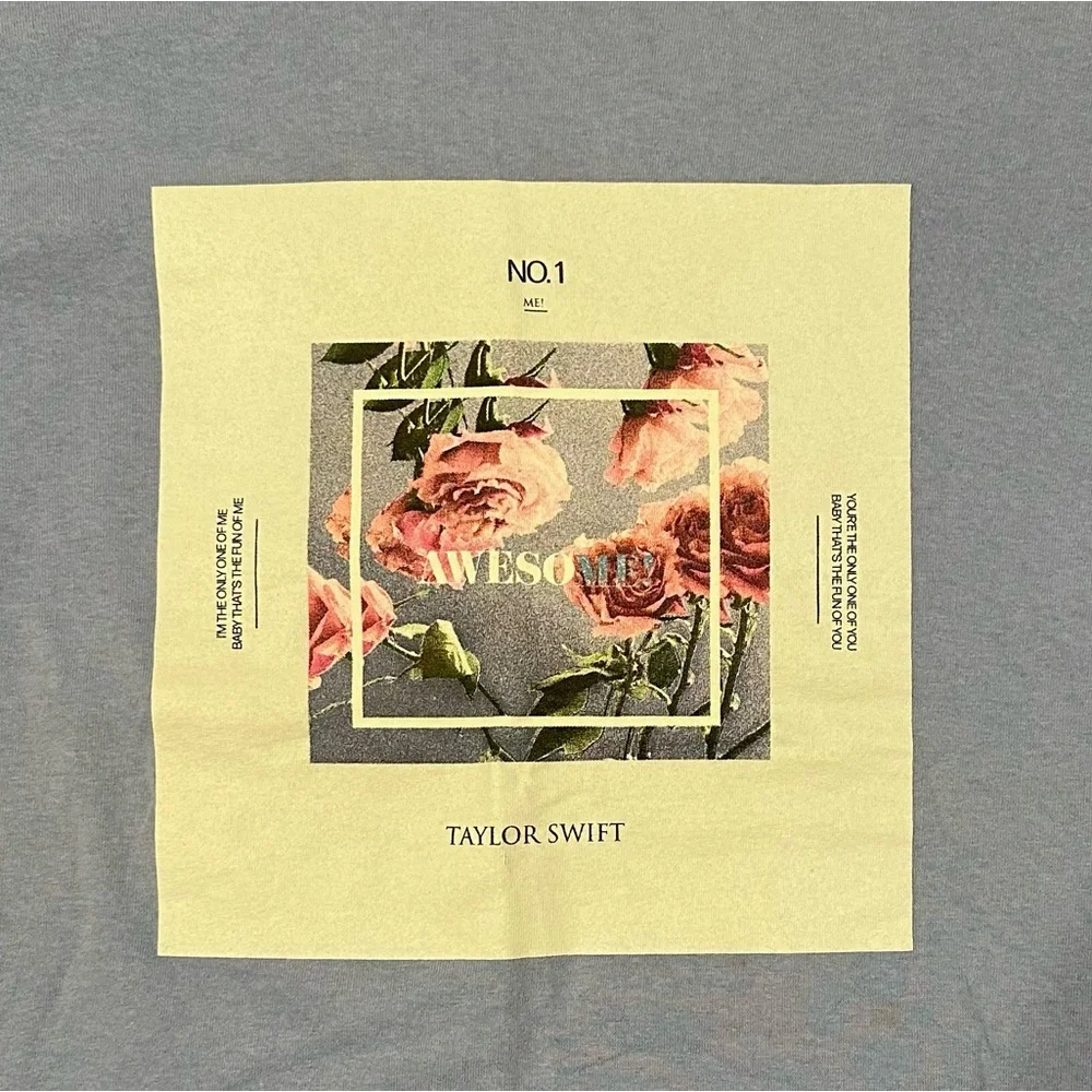 Long Sleeve Taylor Swift ME! Floral T-Shirt - Picture 3 of 4